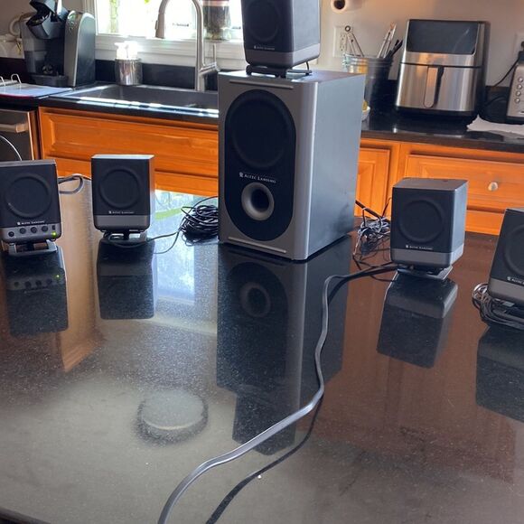 Vintage Altec Lansing Model 251W Surround Computer Speaker System Subwoo… - Picture 1 of 10